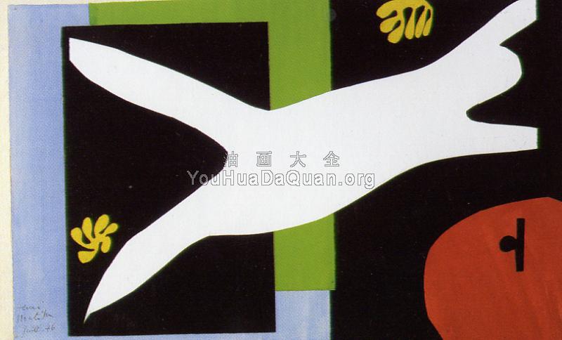 池塘的游泳者 - 亨利·马蒂斯